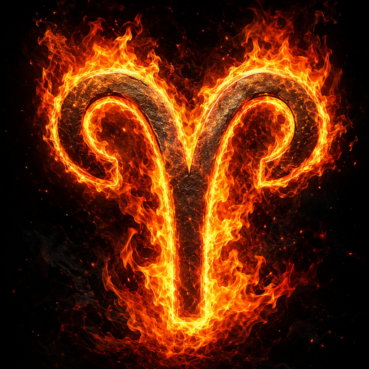 ♈ Aries — Celestial Flame