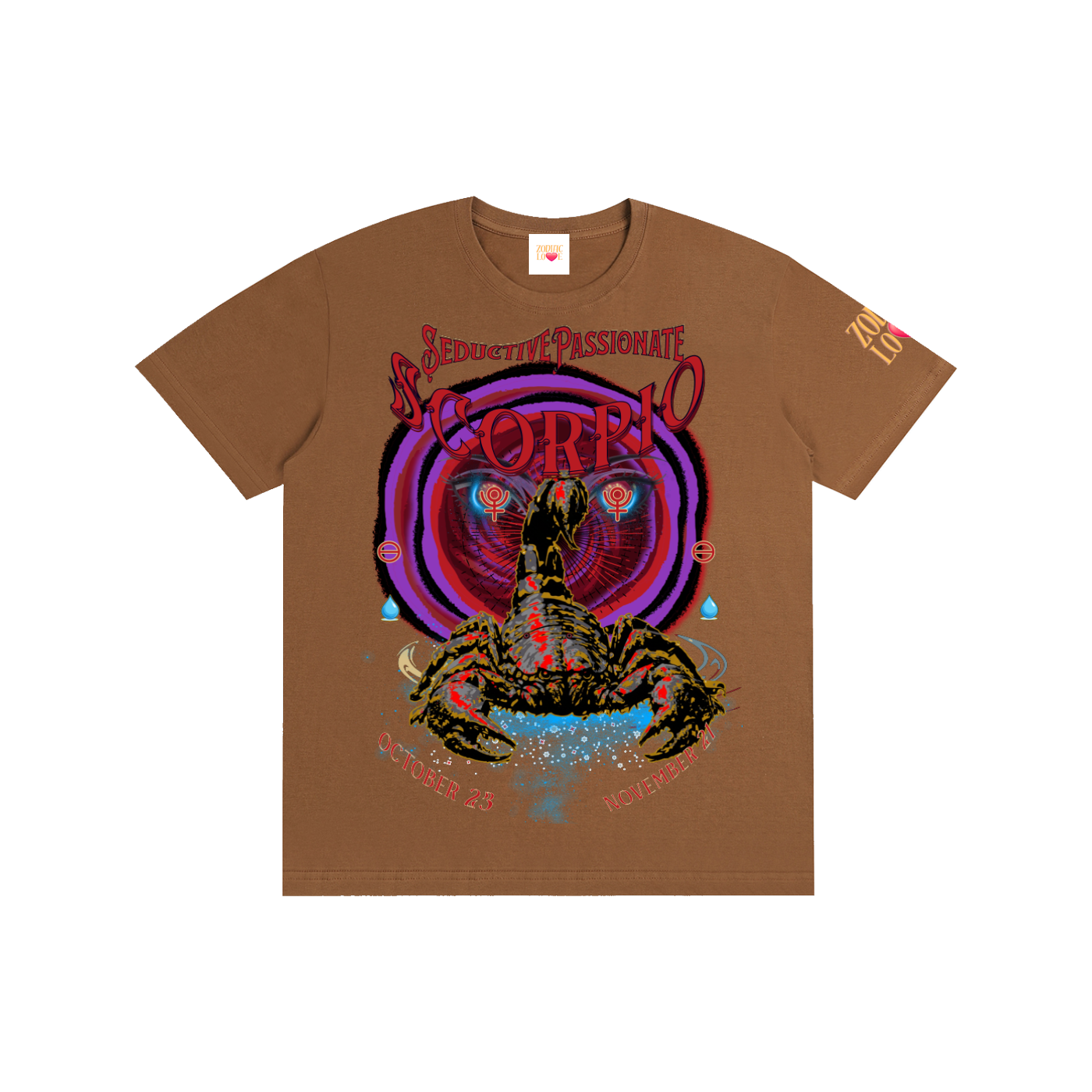 Scorpio Red Void Block Unisex T-Shirt