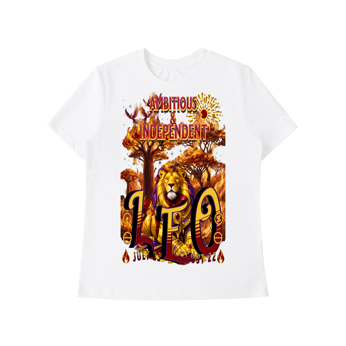 Leo Savannah Essential Standard Shoulder T-Shirt