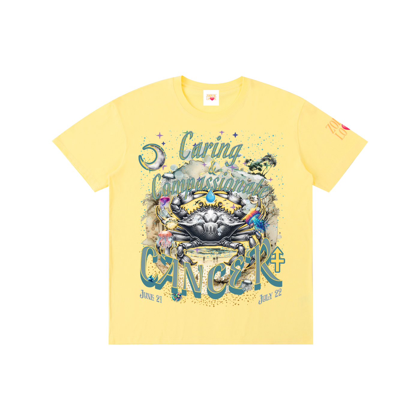 (Cancer) Block Unisex T-Shirt