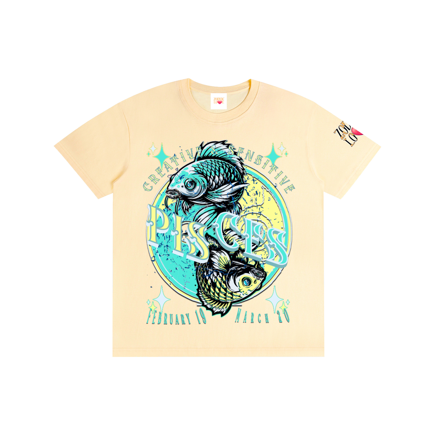 PISCES BLOCK Unisex T-Shirt
