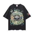 Cancer Streetwear Loose Drop Shoulder T-Shirt