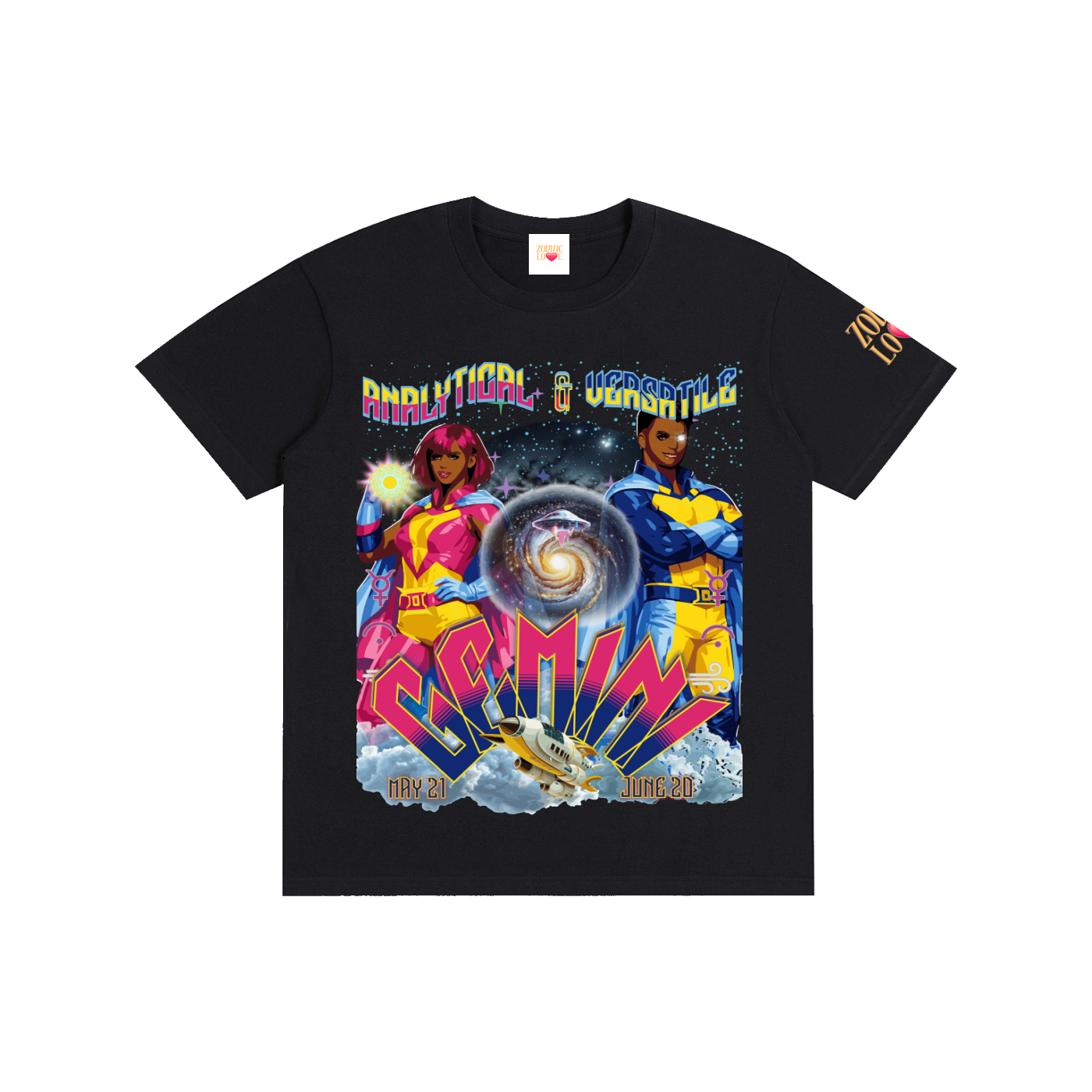 Gemini Bold Block Unisex T-Shirt