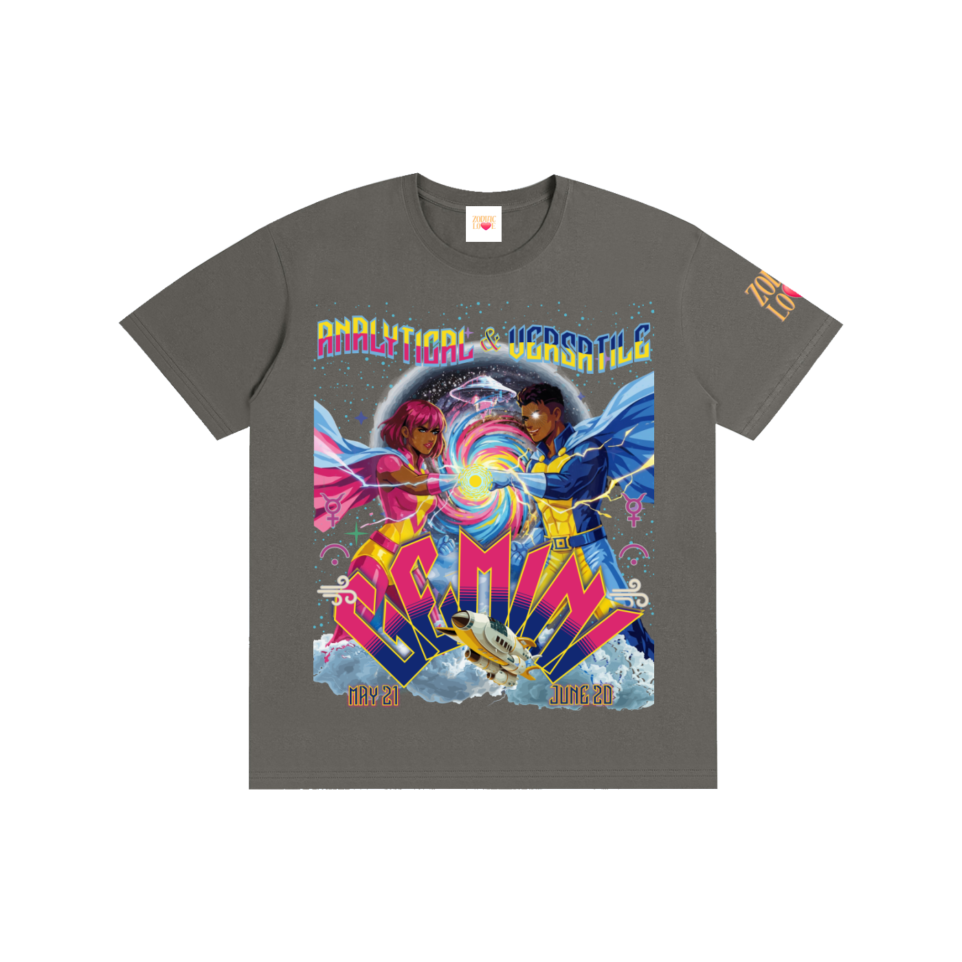 Gemini Fusion Block Unisex T-Shirt