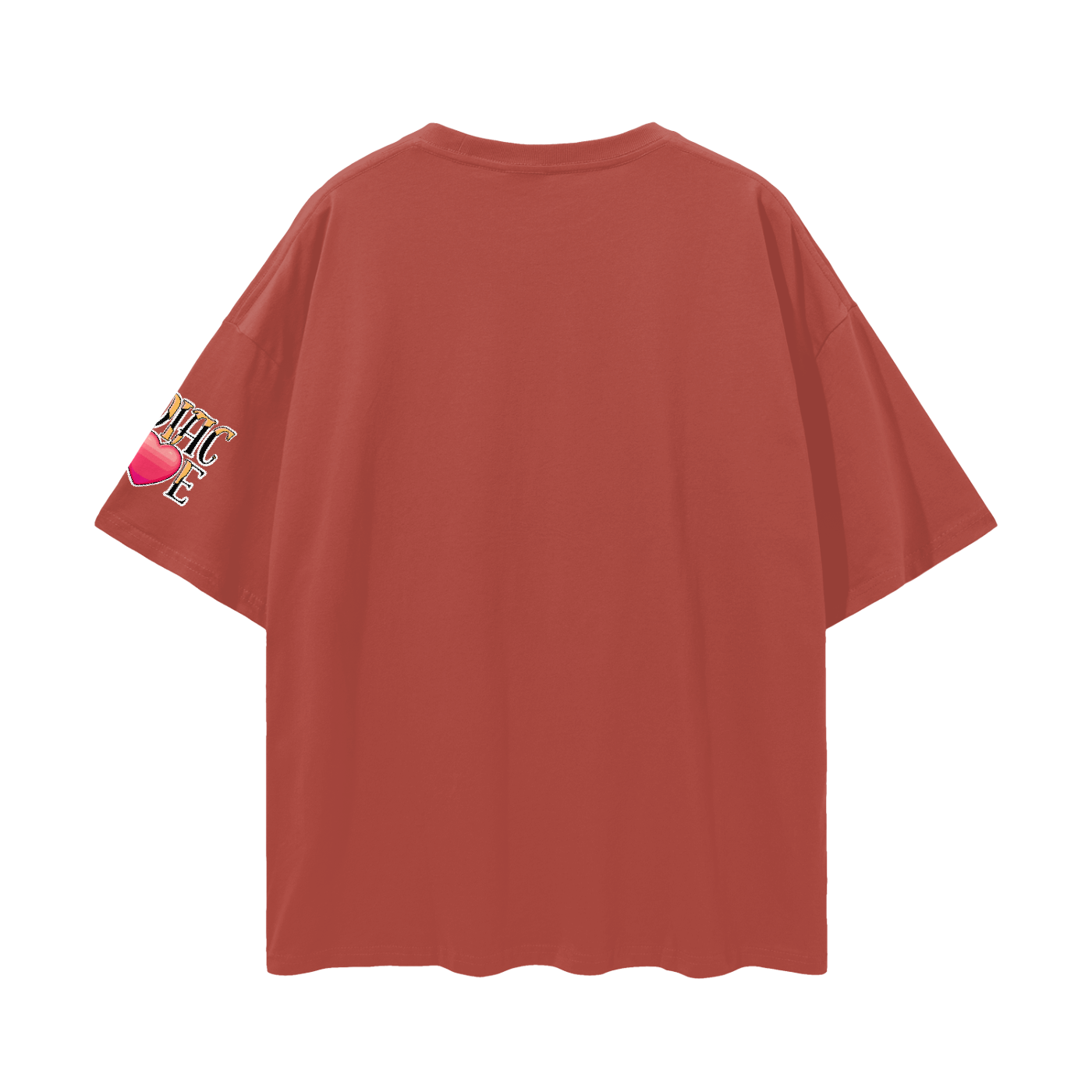 (Leo) Solid Streetwear Loose Drop Shoulder T-Shirt