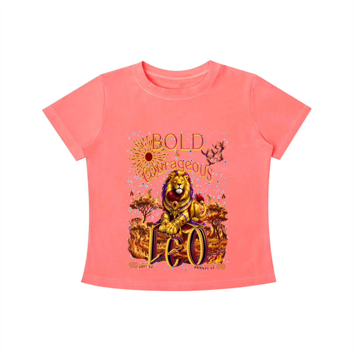 Leo Savannah Vintage Wash Slim Fit T-shirt