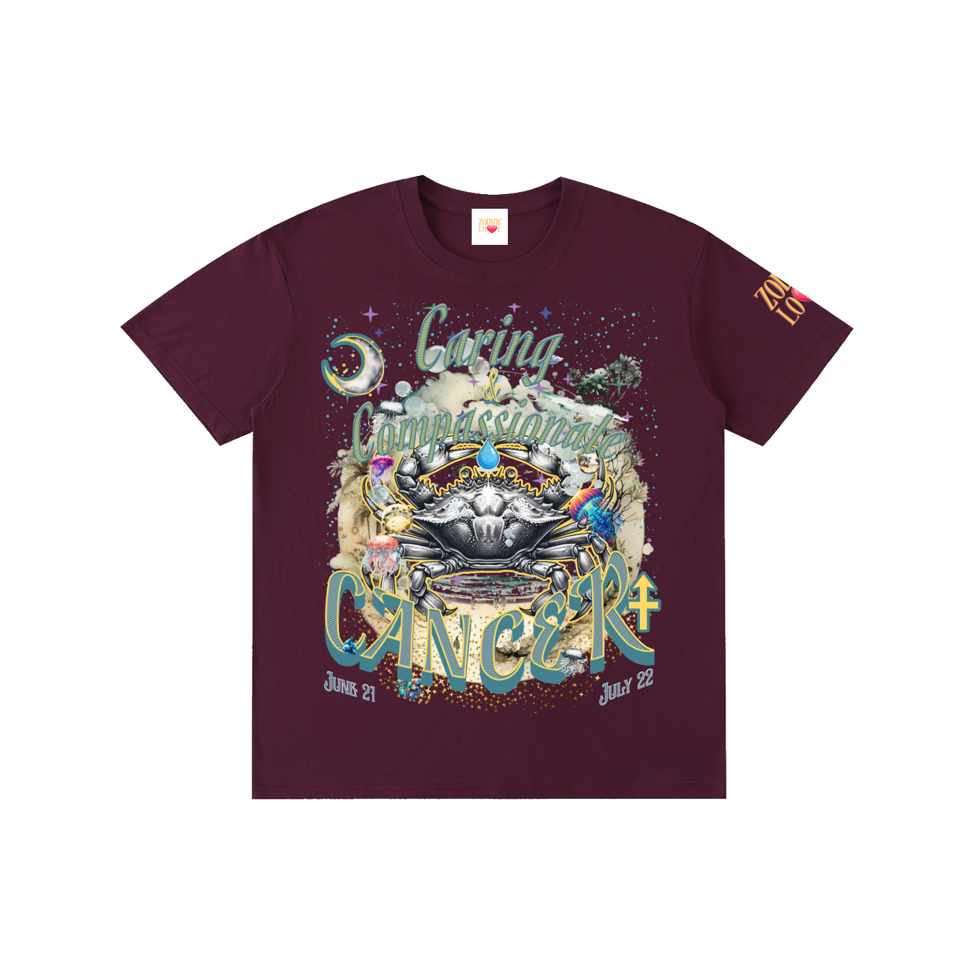 (Cancer) Block Unisex T-Shirt
