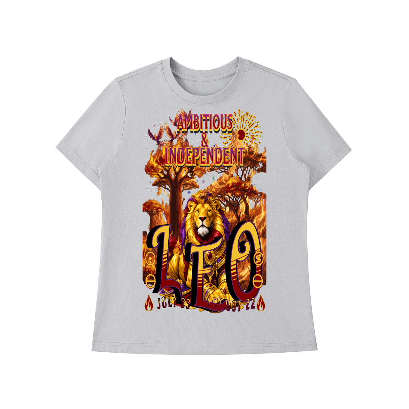 Leo Savannah Essential Standard Shoulder T-Shirt