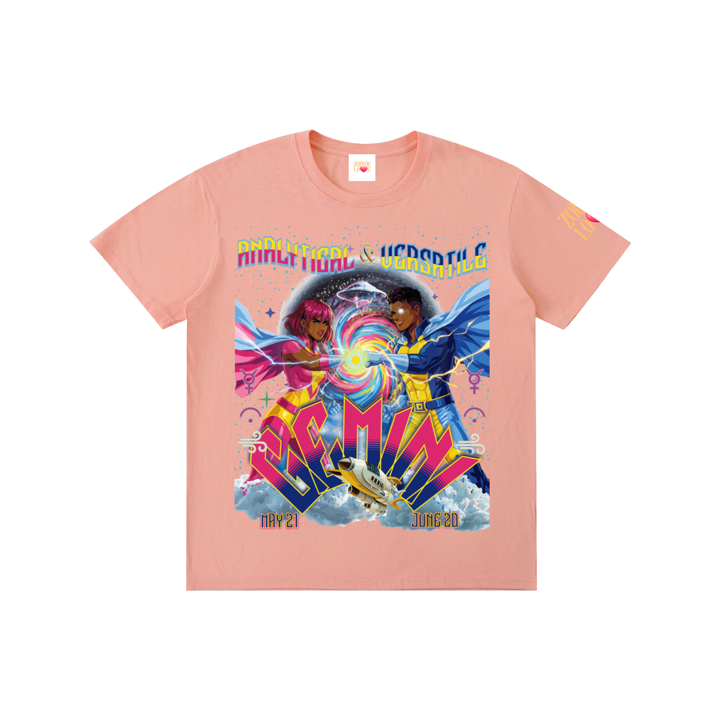 Gemini Fusion Block Unisex T-Shirt