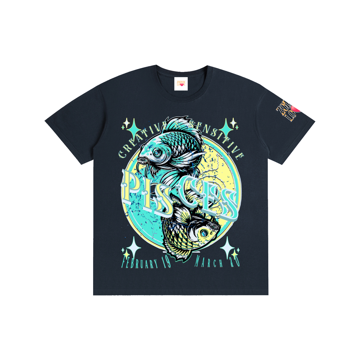 PISCES BLOCK Unisex T-Shirt