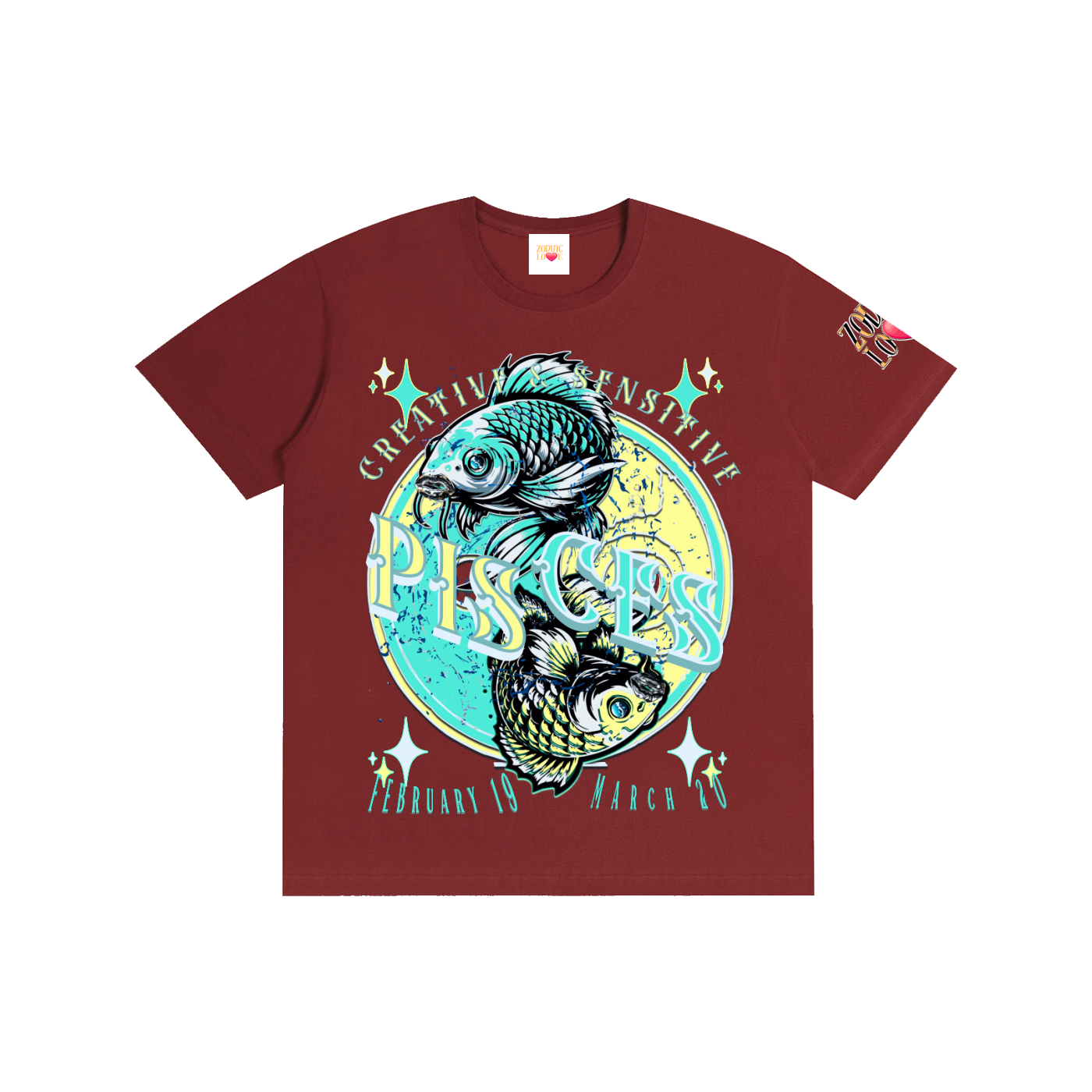 PISCES BLOCK Unisex T-Shirt