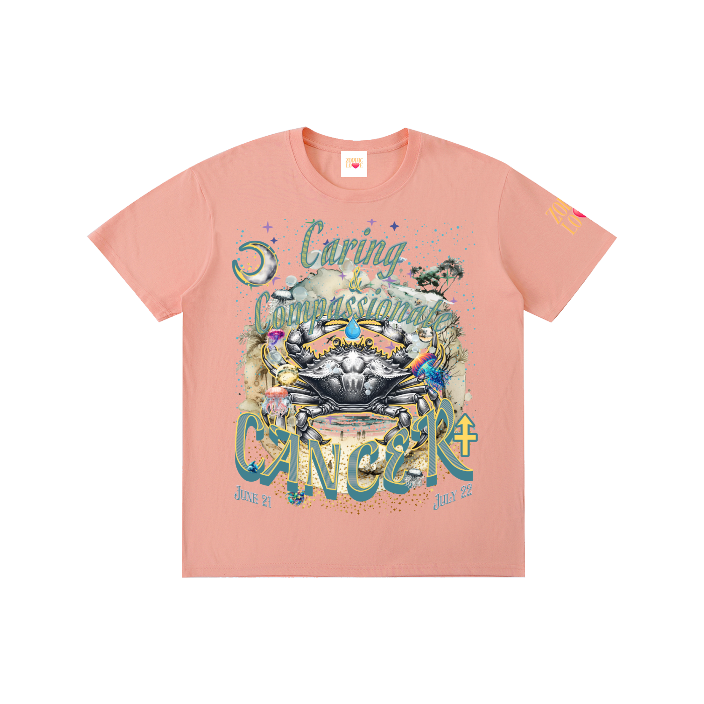 (Cancer) Block Unisex T-Shirt