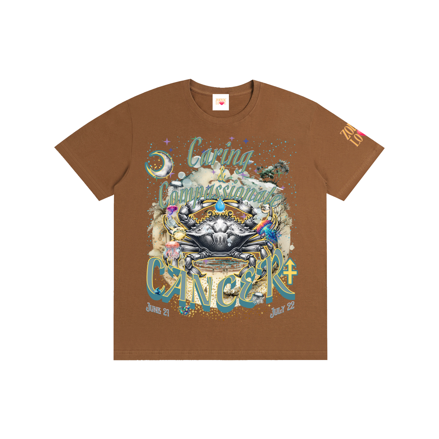 (Cancer) Block Unisex T-Shirt