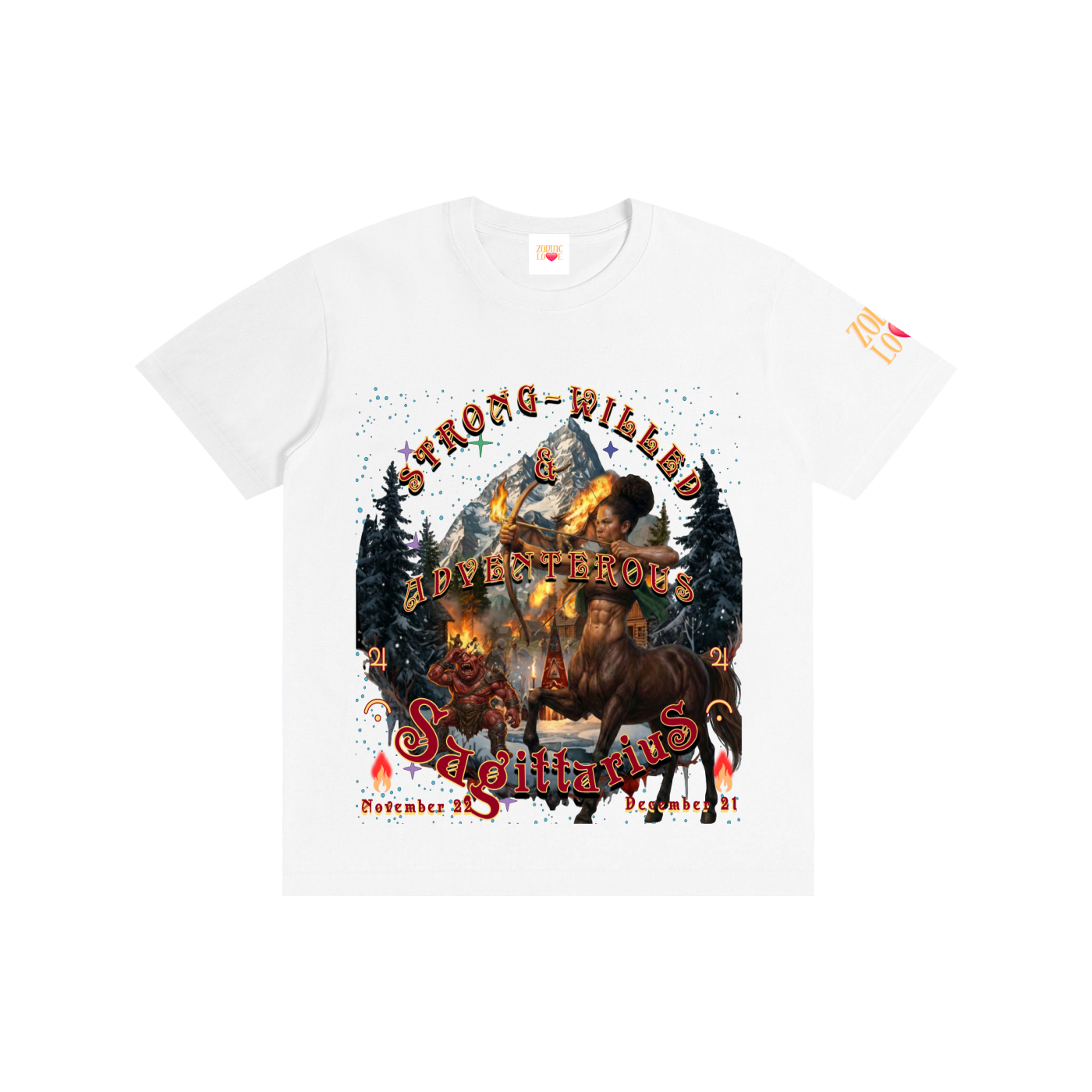 (sAGITTARIUS BLOCK Unisex T-Shirt