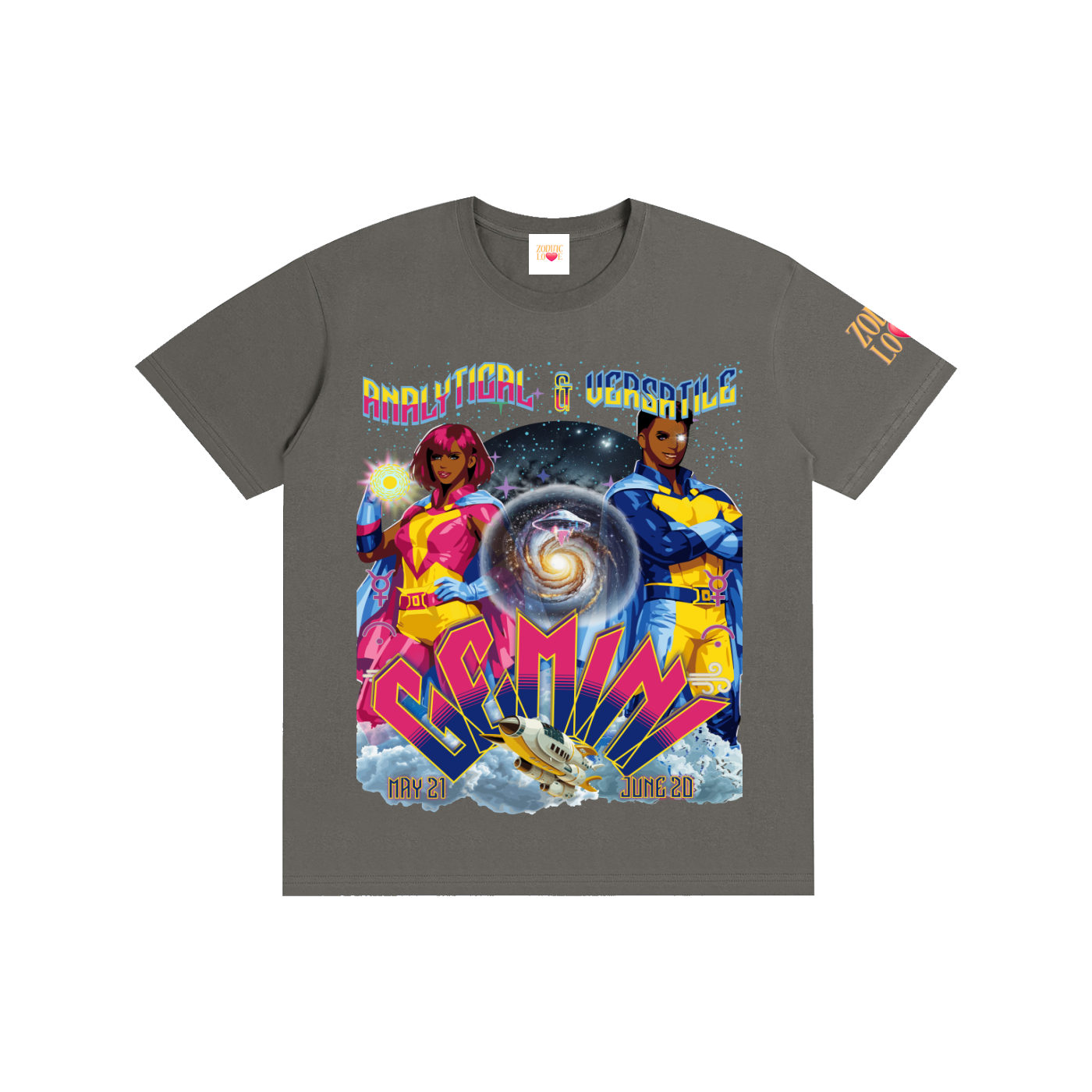 Gemini Bold Block Unisex T-Shirt