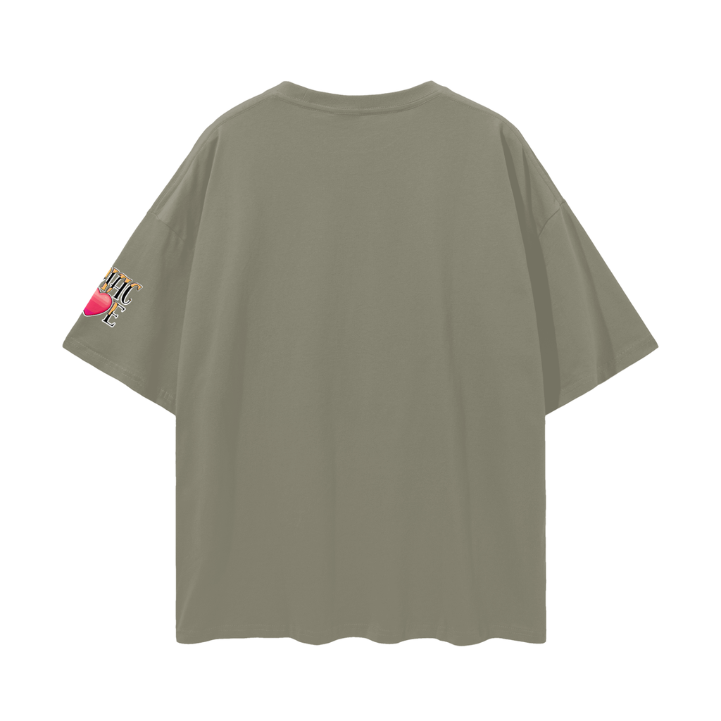 Aries Streetwear Loose Drop Shoulder T-Shirt