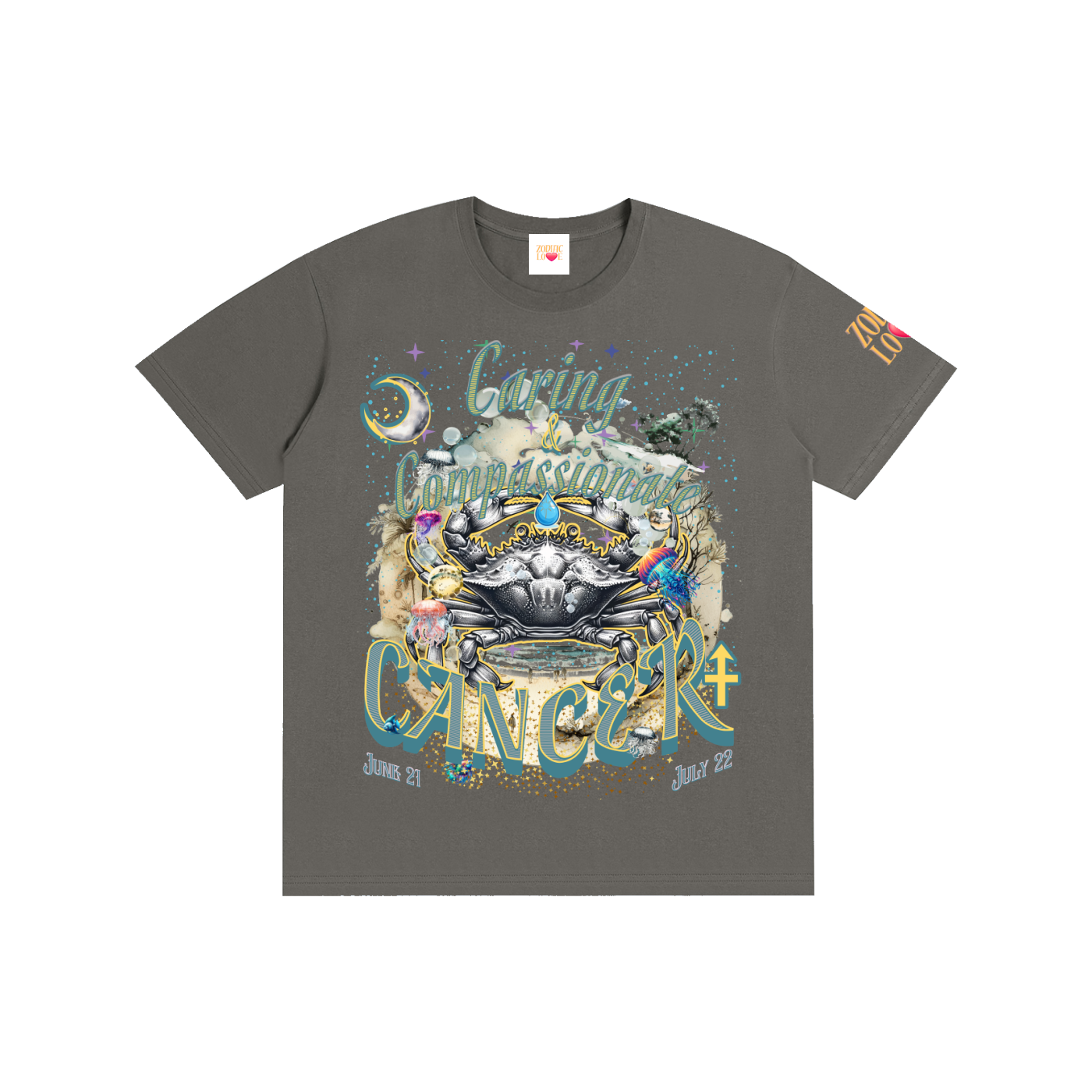 (Cancer) Block Unisex T-Shirt