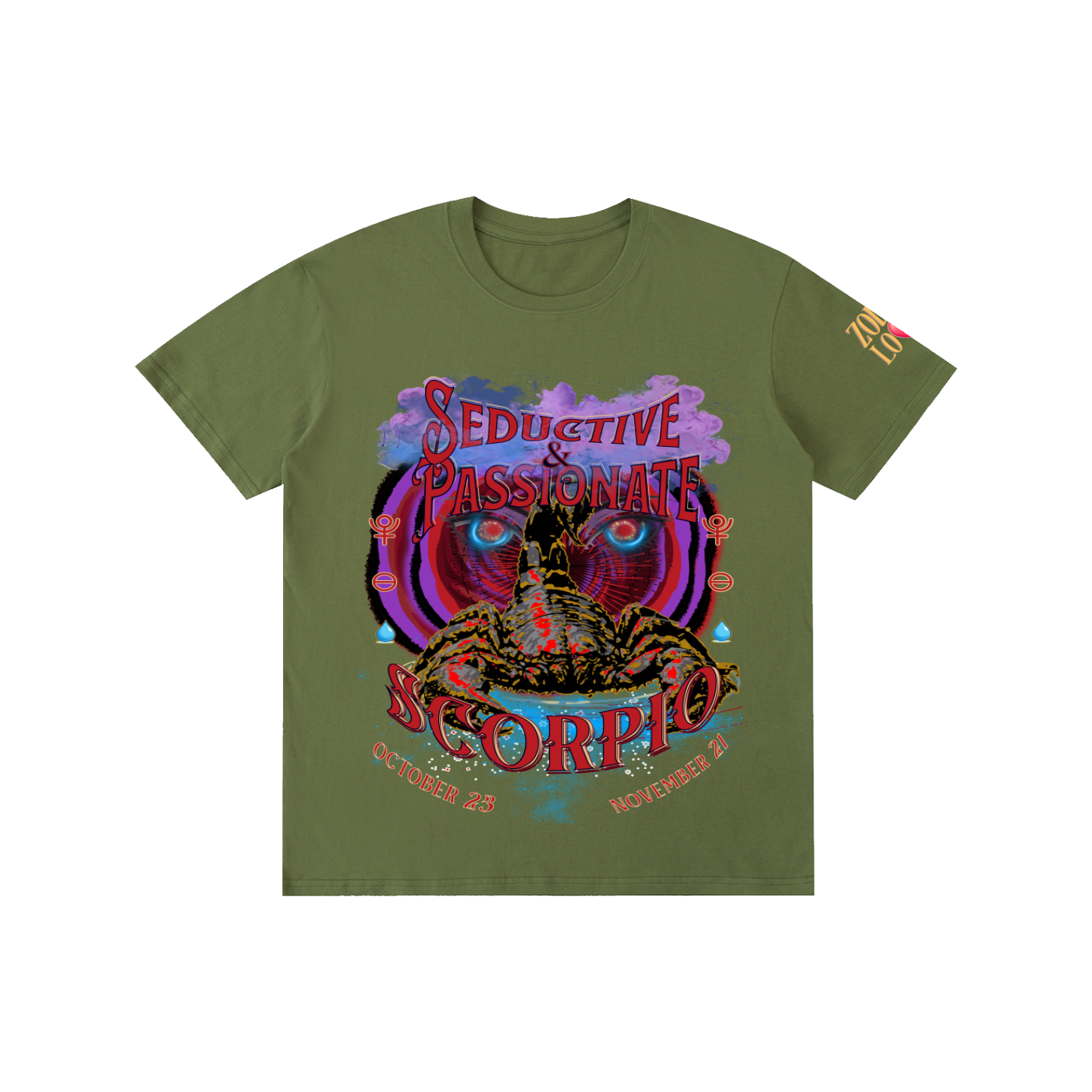 Scorpio Red X Void Pure Cotton Unisex T-Shirt
