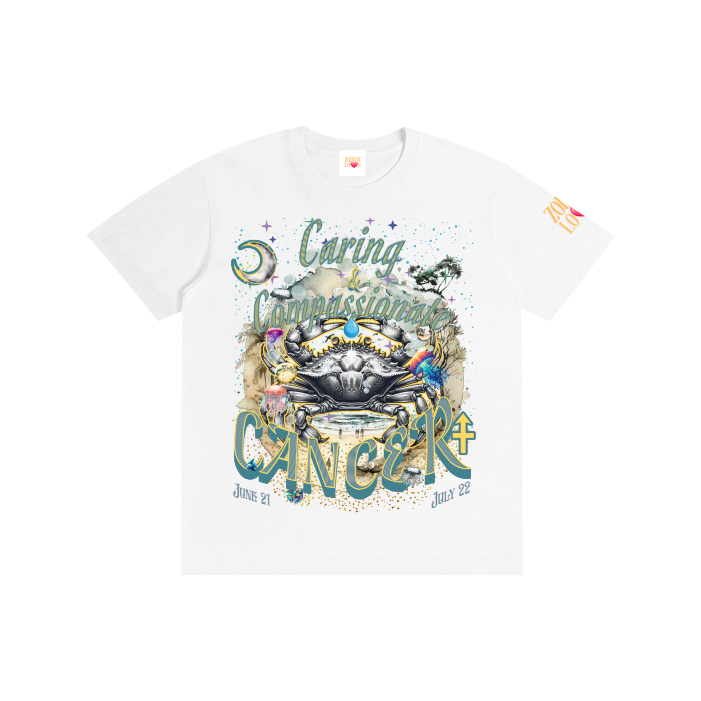 (Cancer) Block Unisex T-Shirt