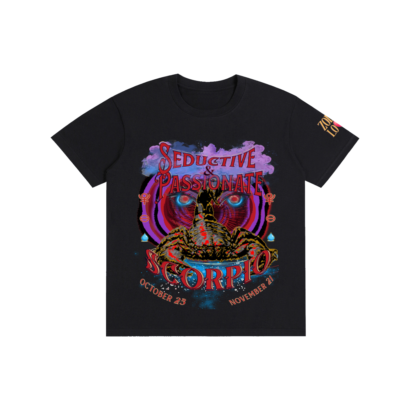 Scorpio Red X Void Pure Cotton Unisex T-Shirt