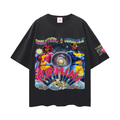 Gemini* Streetwear Loose Drop Shoulder T-Shirt