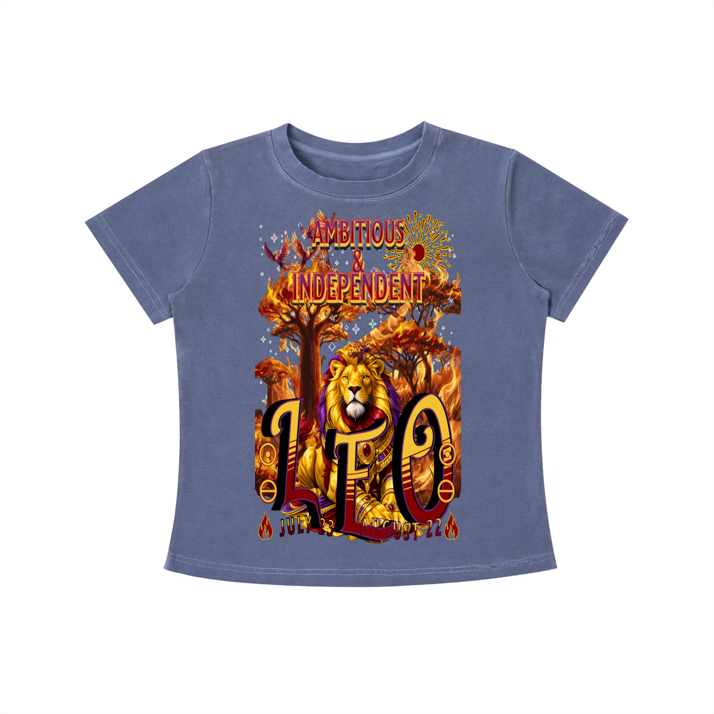 Leo Savannah Vintage Wash Slim Fit T-shirt