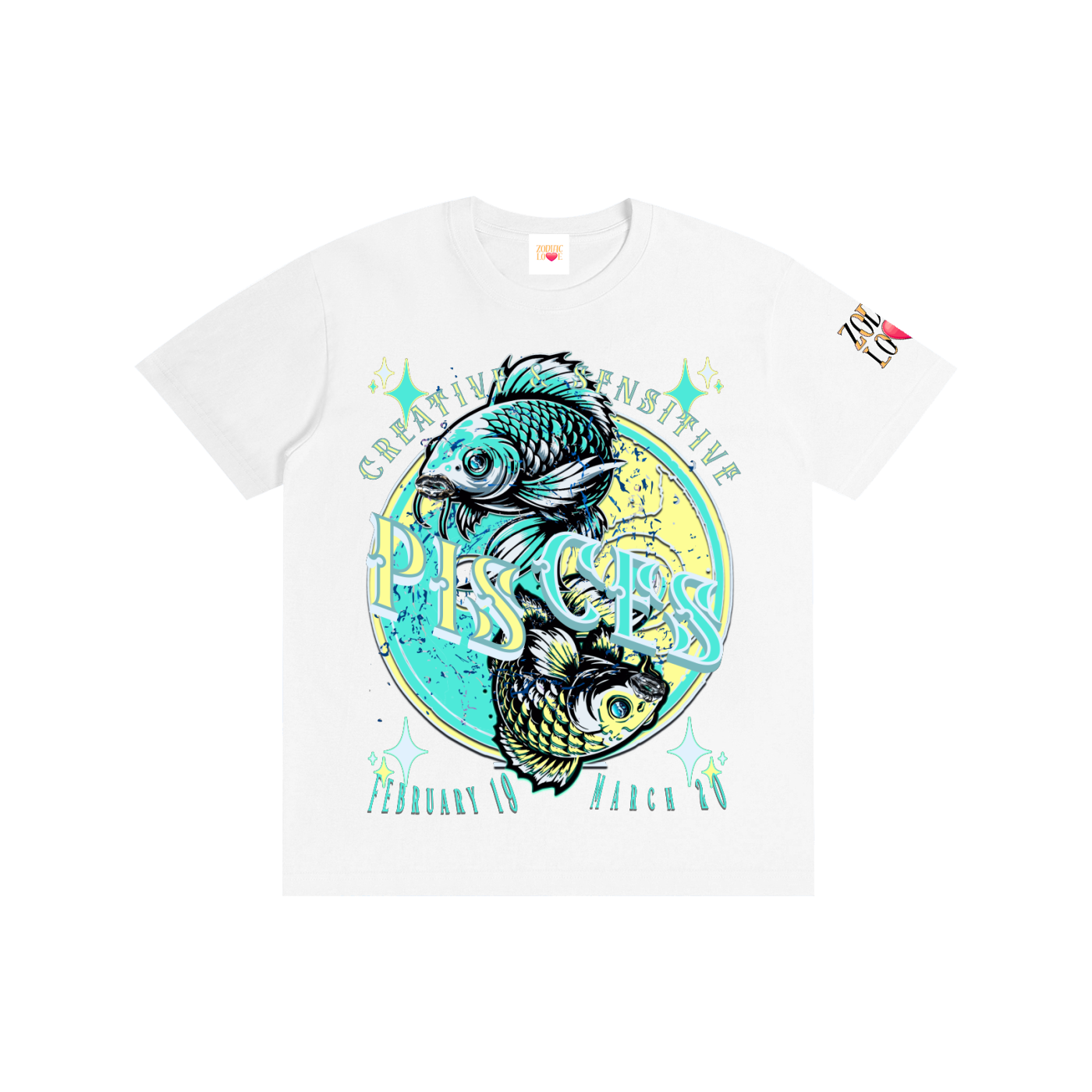 PISCES BLOCK Unisex T-Shirt