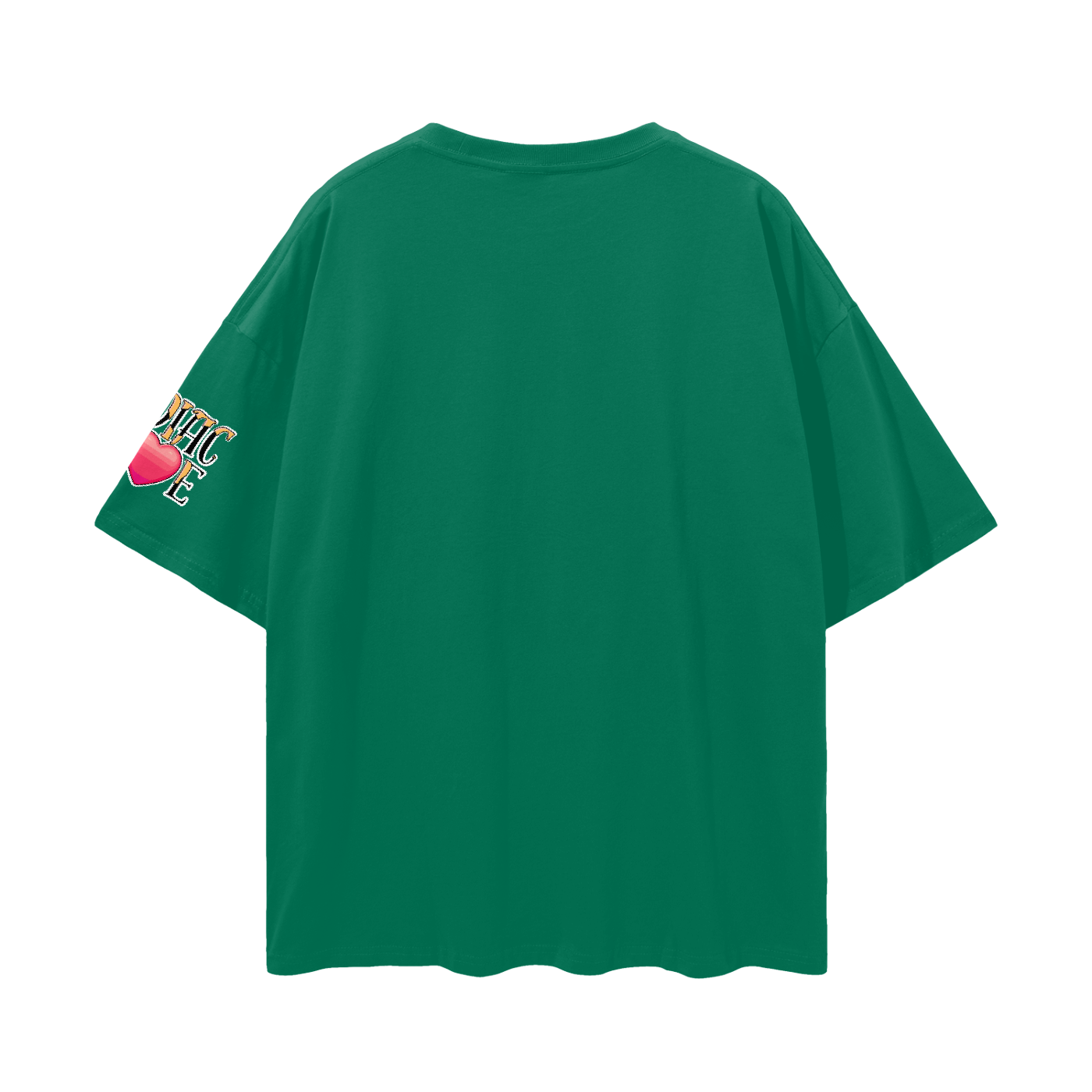 (Leo) Solid Streetwear Loose Drop Shoulder T-Shirt