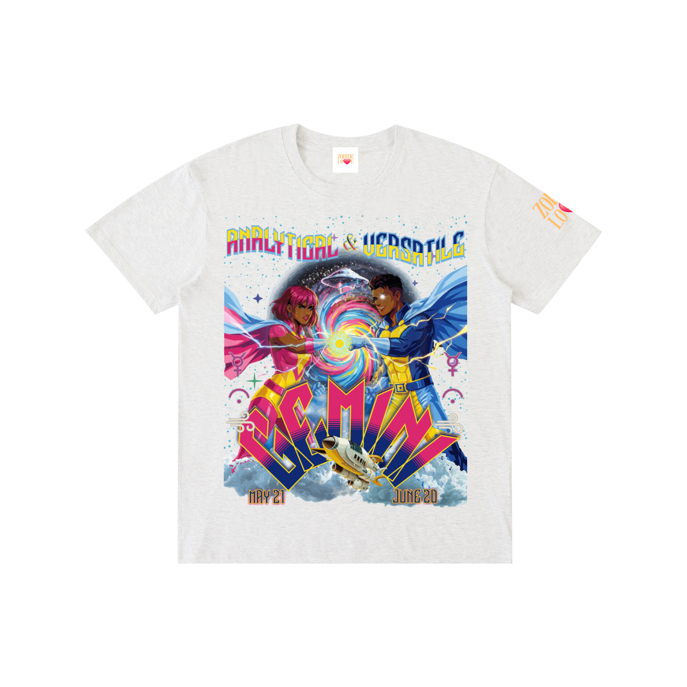Gemini Fusion Block Unisex T-Shirt