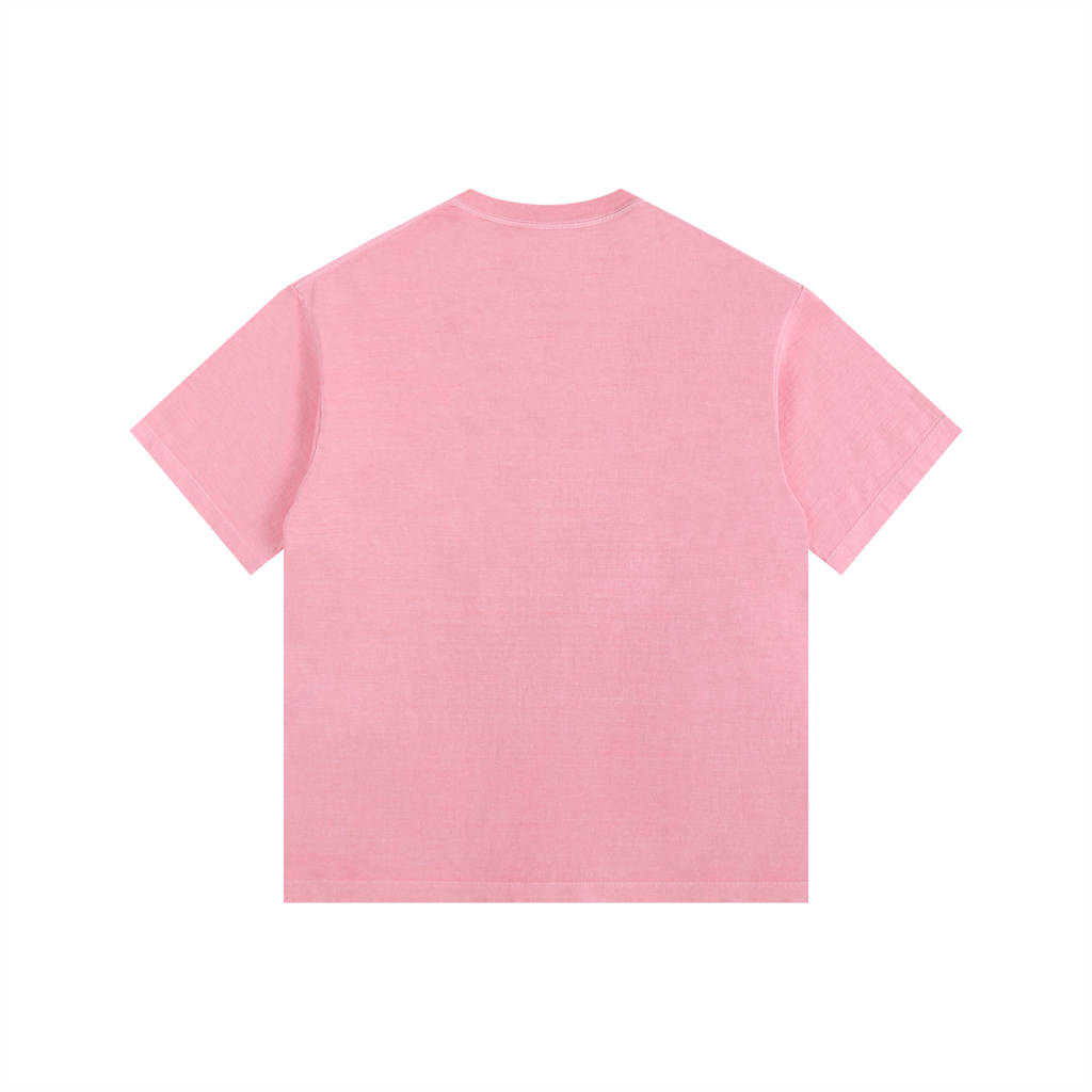 (Taurus) Vintage Washed Oversized Cotton T-Shirt