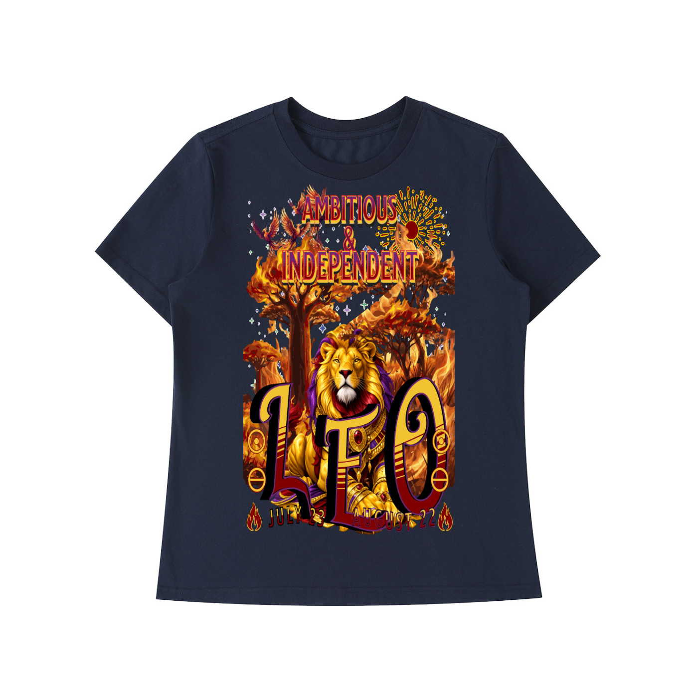 Leo Savannah Essential Standard Shoulder T-Shirt
