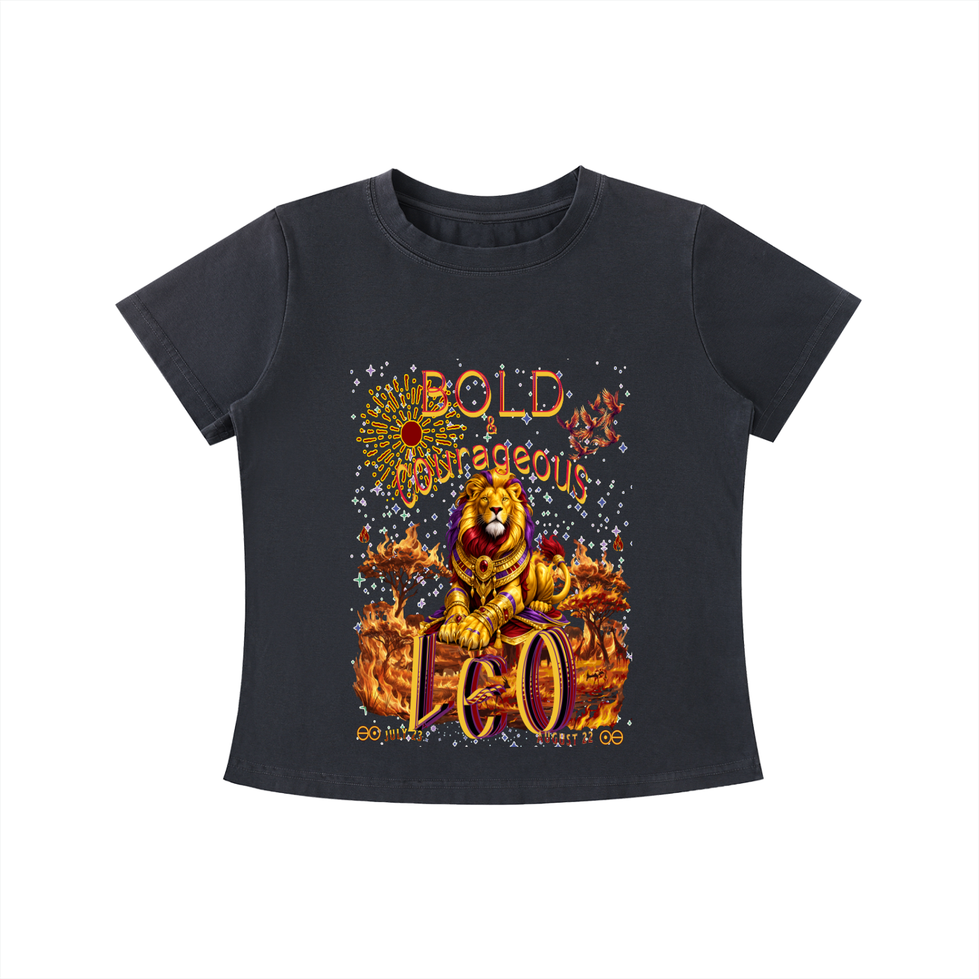 Leo Savannah Vintage Wash Slim Fit T-shirt