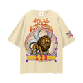 Leo Sphere Loose Drop Shoulder T-Shirt