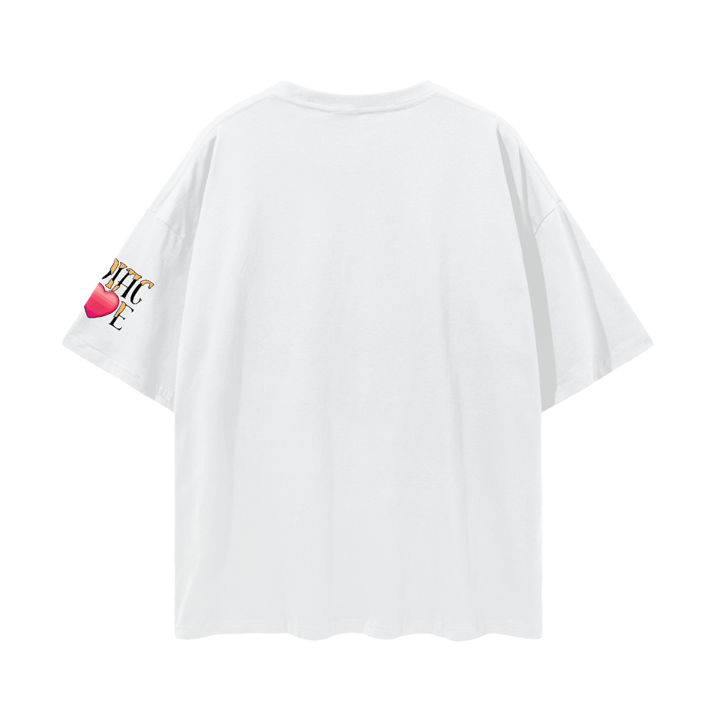 (Leo) Solid Streetwear Loose Drop Shoulder T-Shirt