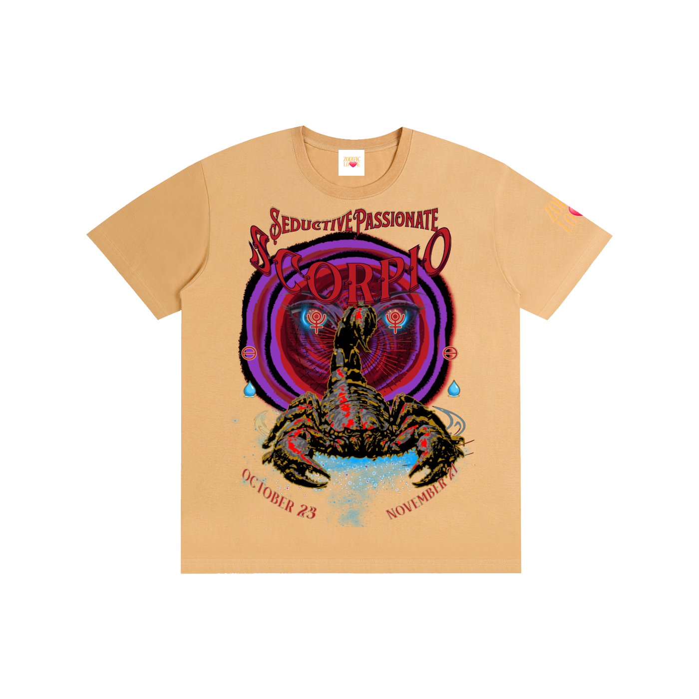 Scorpio Red Void Block Unisex T-Shirt