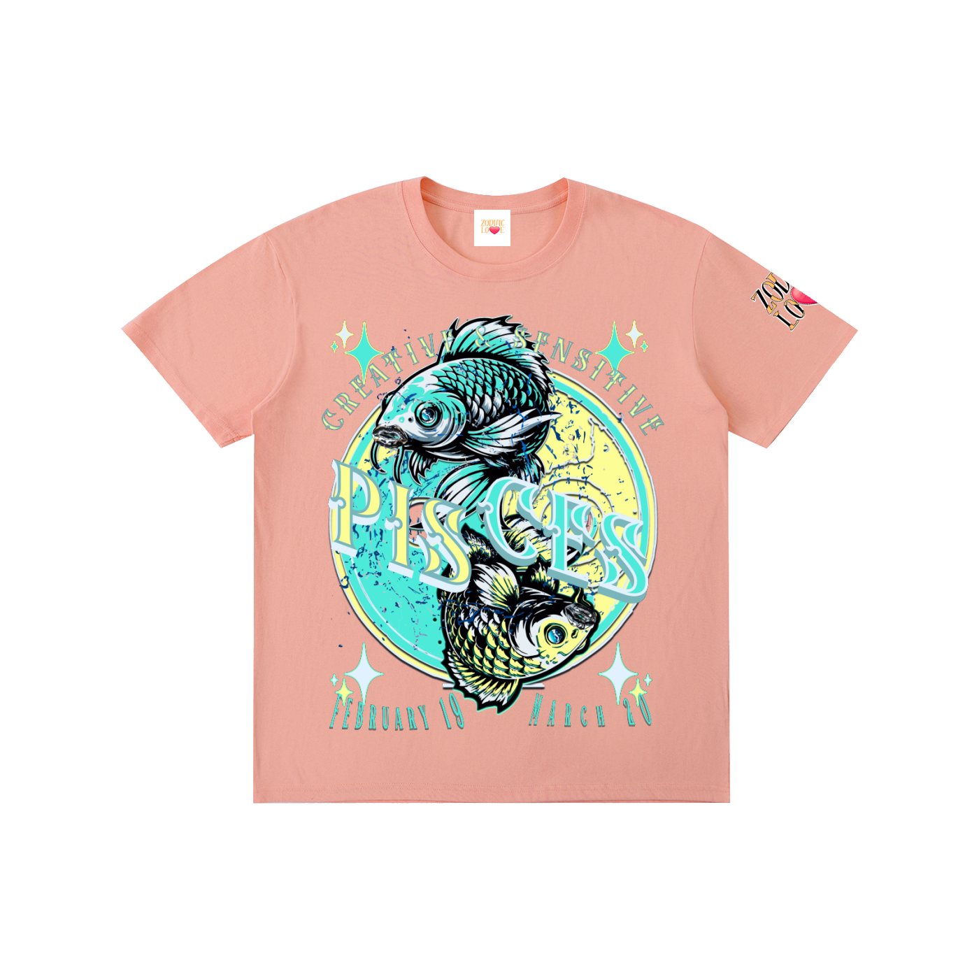 PISCES BLOCK Unisex T-Shirt