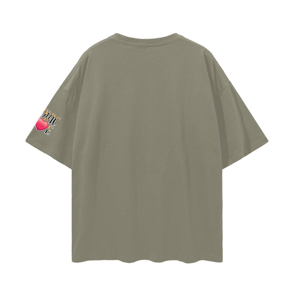 Scorpio Streetwear Loose Drop Shoulder T-Shirt