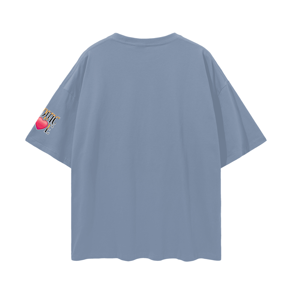 Scorpio Streetwear Loose Drop Shoulder T-Shirt