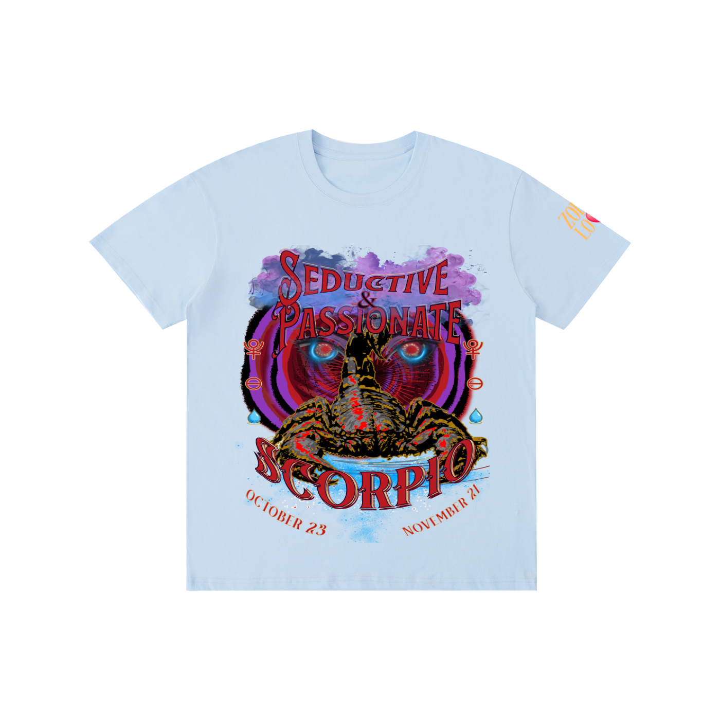 Scorpio Red X Void Pure Cotton Unisex T-Shirt