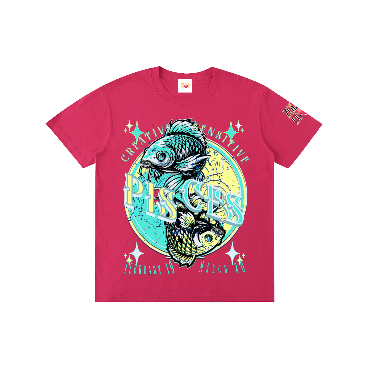 PISCES BLOCK Unisex T-Shirt