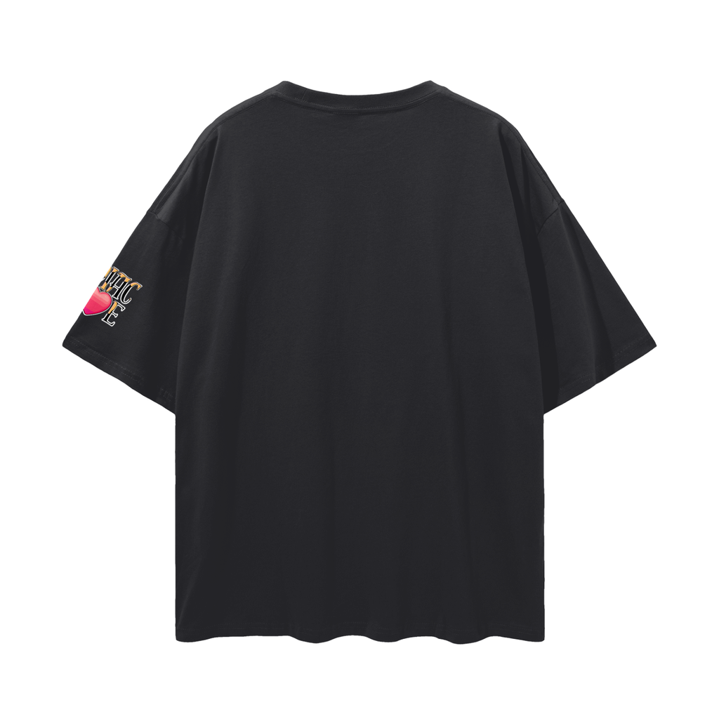 Virgo Streetwear Loose Drop Shoulder T-Shirt