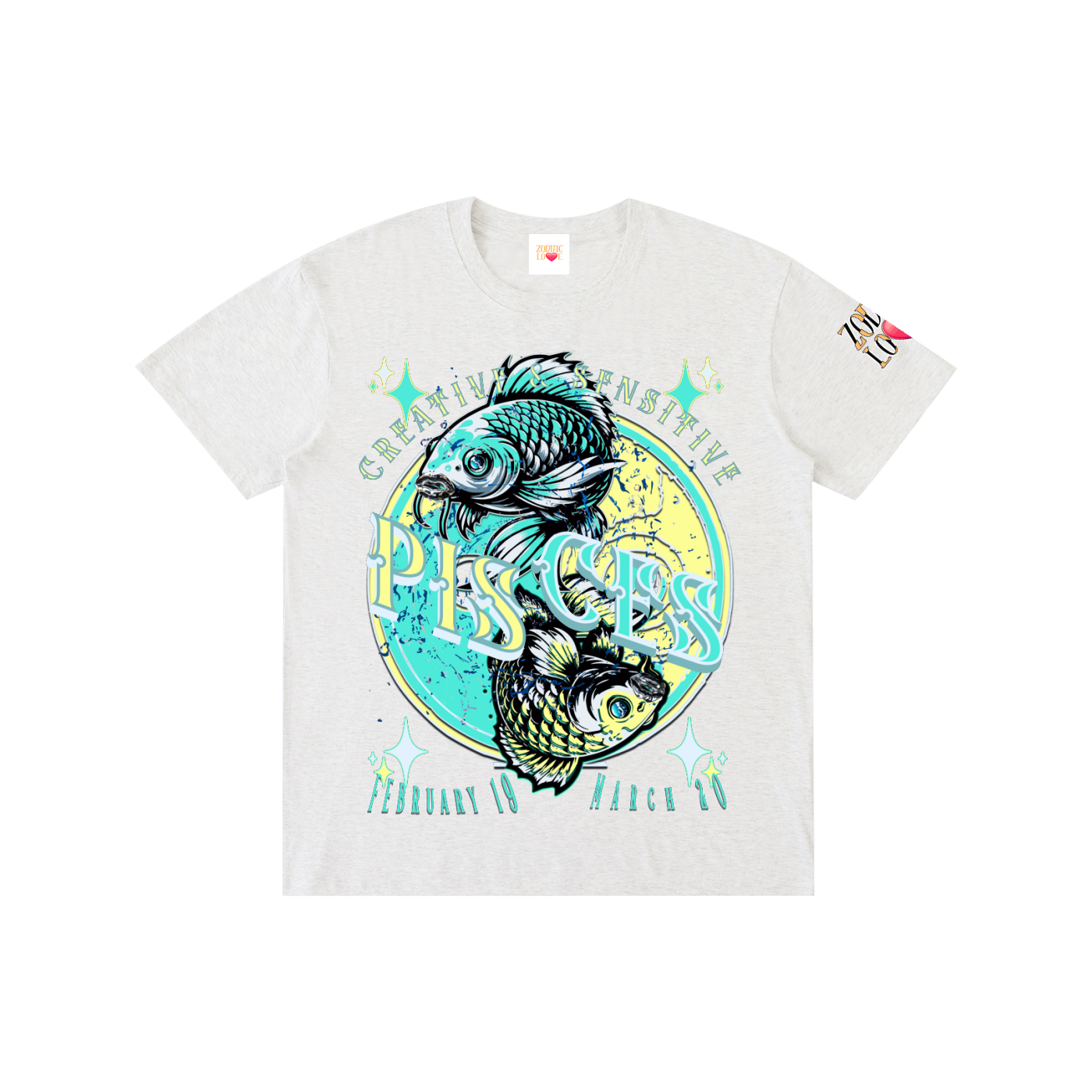 PISCES BLOCK Unisex T-Shirt
