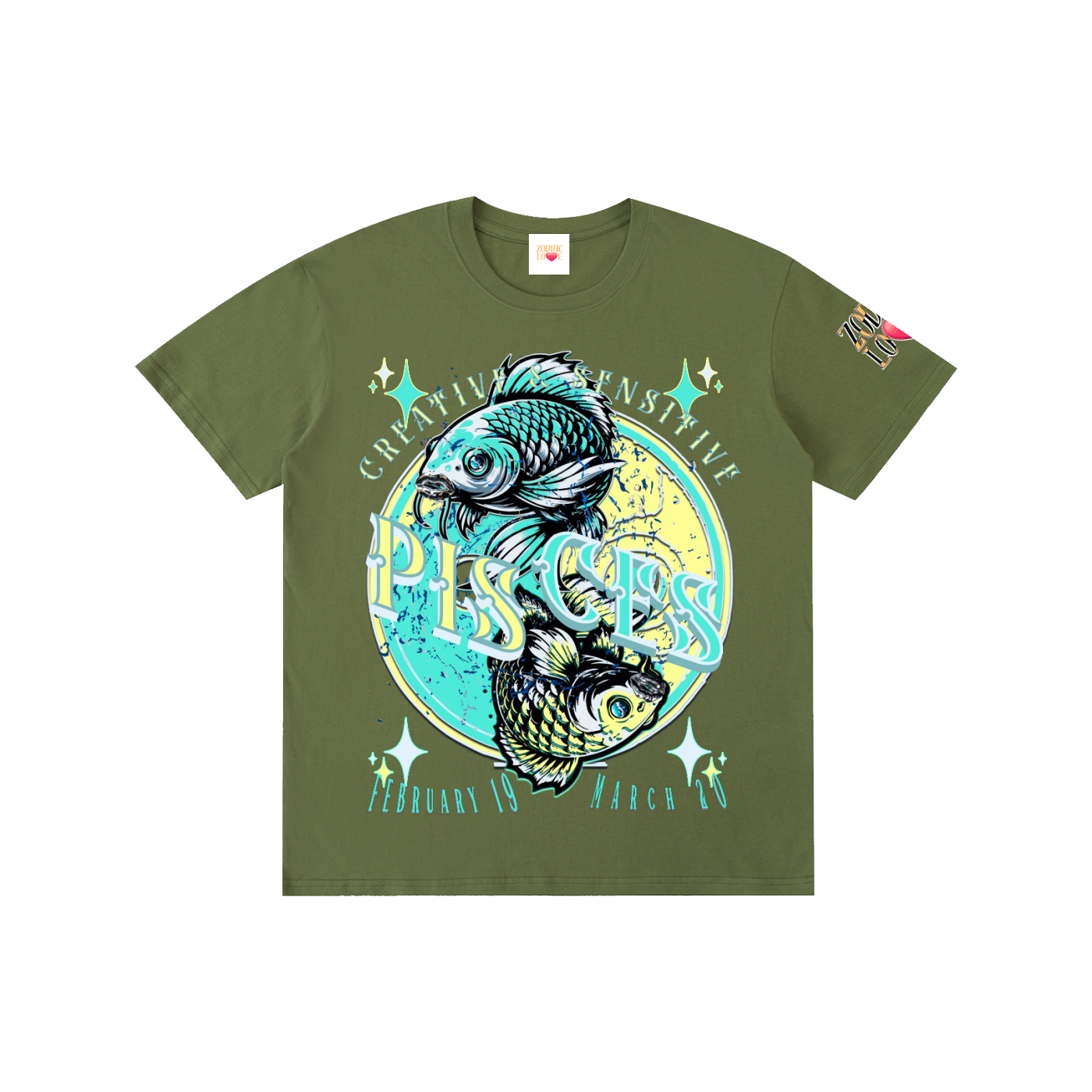 PISCES BLOCK Unisex T-Shirt