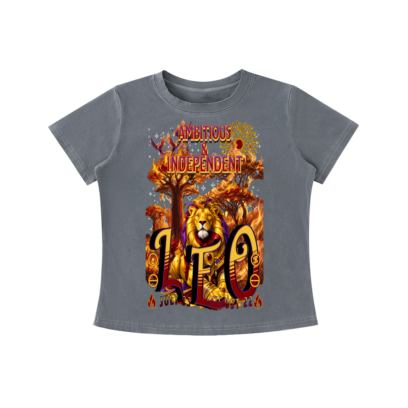 Leo Savannah Vintage Wash Slim Fit T-shirt