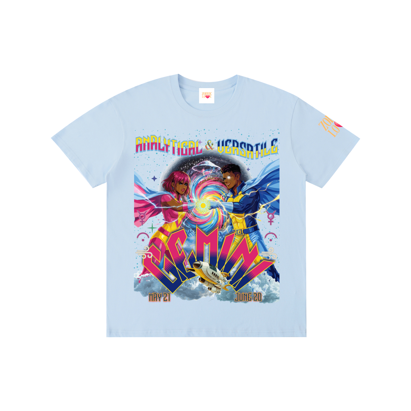 Gemini Fusion Block Unisex T-Shirt