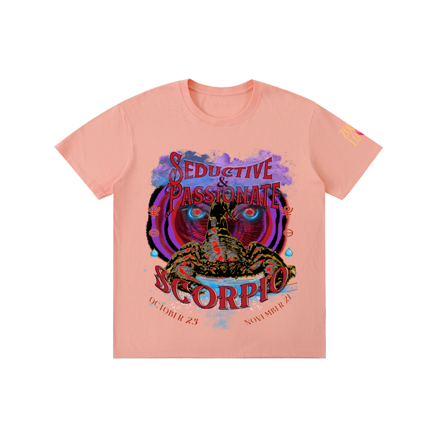 Scorpio Red X Void Pure Cotton Unisex T-Shirt