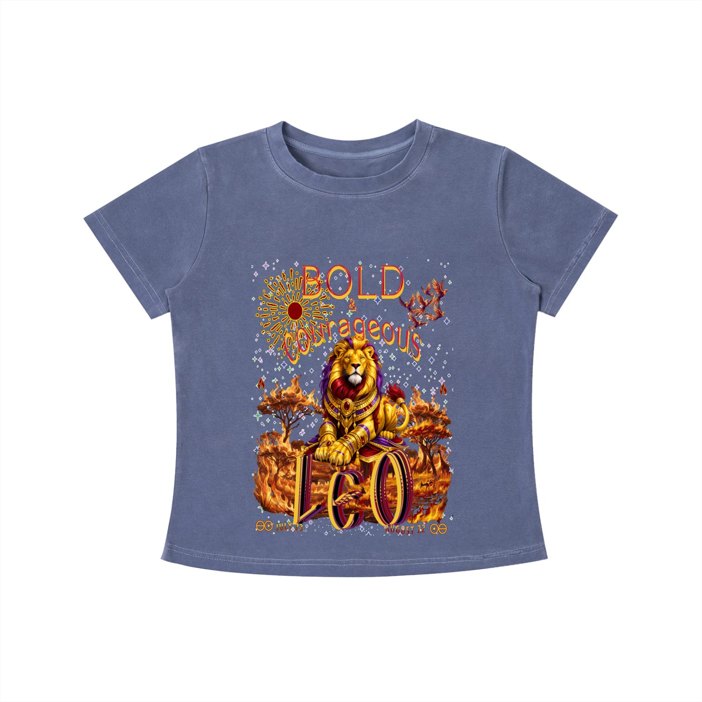Leo Savannah Vintage Wash Slim Fit T-shirt