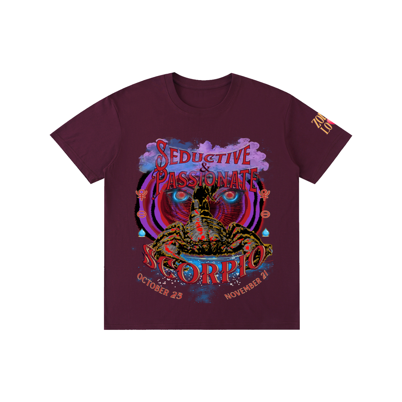 Scorpio Red X Void Pure Cotton Unisex T-Shirt