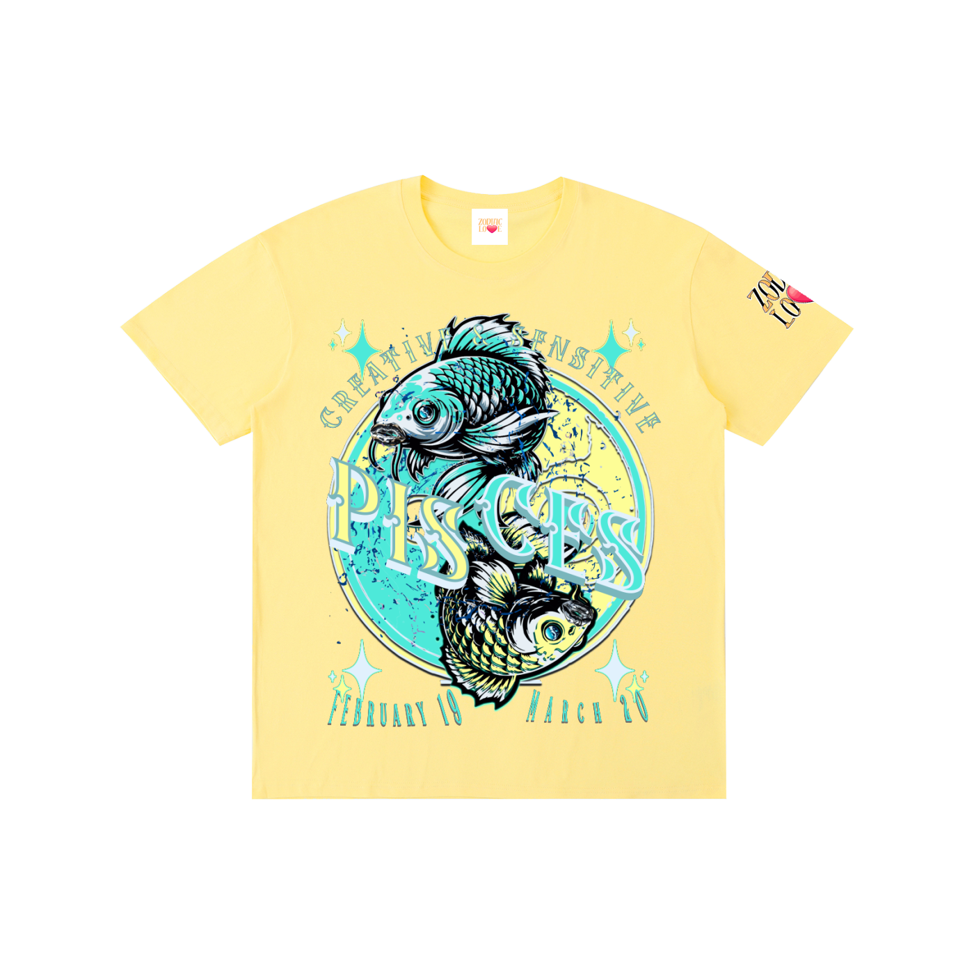 PISCES BLOCK Unisex T-Shirt