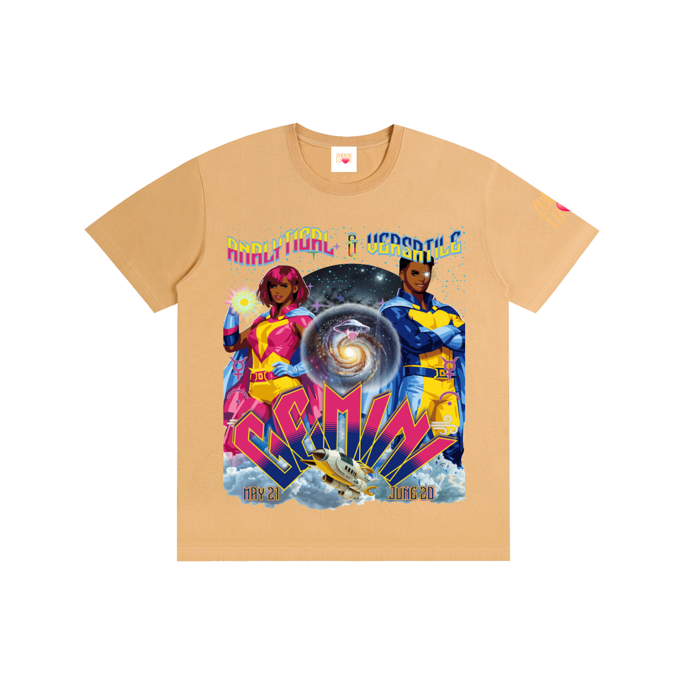 Gemini Bold Block Unisex T-Shirt